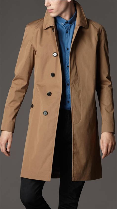 burberry mens raincoat|burberry windbreaker men's.